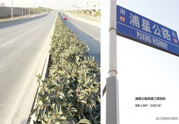 浦星公路改建工程四標